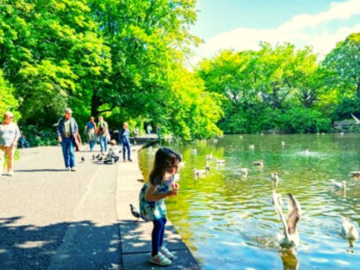 Take A Stroll And Enjoy The Scenery Of St. Stephens Green Park 