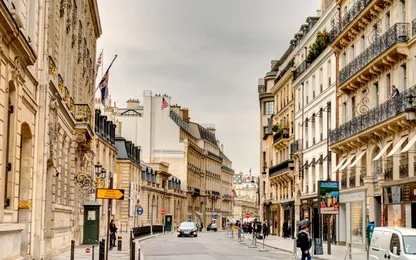 Go shopping at Rue St Honoré
